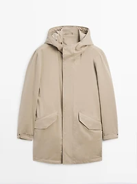 Parka tissu déperlant toucher pêche
