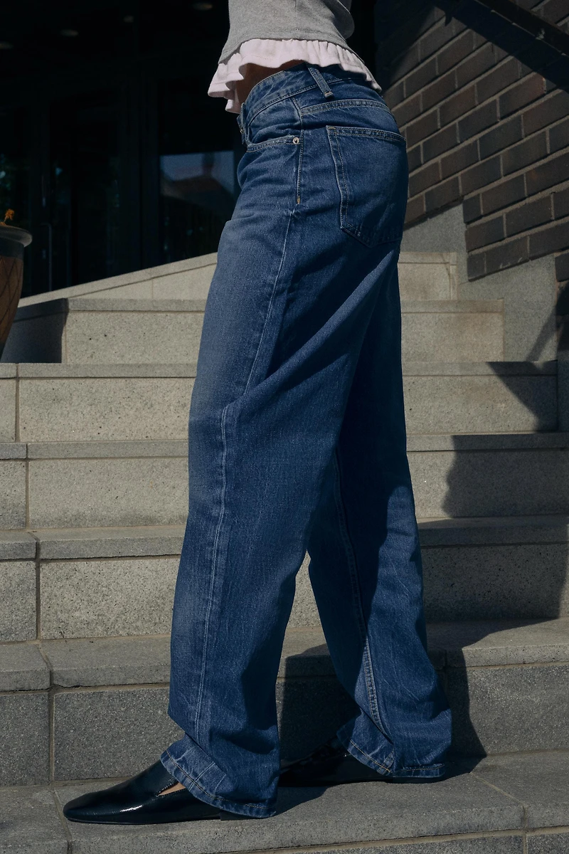 JEAN BARREL TRF TAILLE HAUTE
