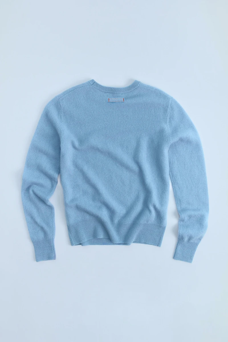 100% WOOL KNIT SWEATER