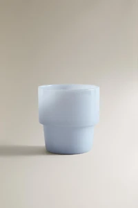 OPAQUE GLASS MUG