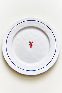 LOBSTER STONEWARE DINNER PLATE