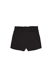 COTTON PAPERBAG WAIST SHORTS