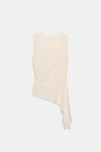 ASYMMETRIC SLEEVELESS TOP