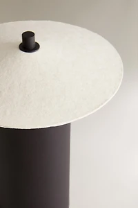 LAMPE TABLE ABAT-JOUR PAPIER SANS FIL