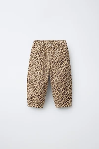 PANTALON BARREL ANIMAL PRINT