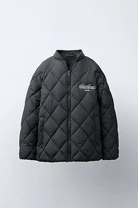 VESTE REMBOURRÉE À CAPUCHE AMOVIBLE