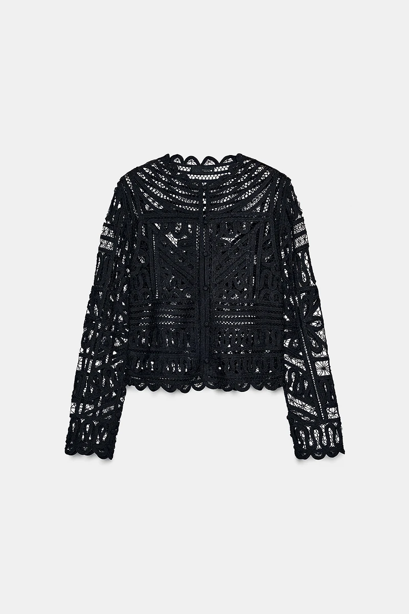 ZW COLLECTION CROCHET BLOUSE