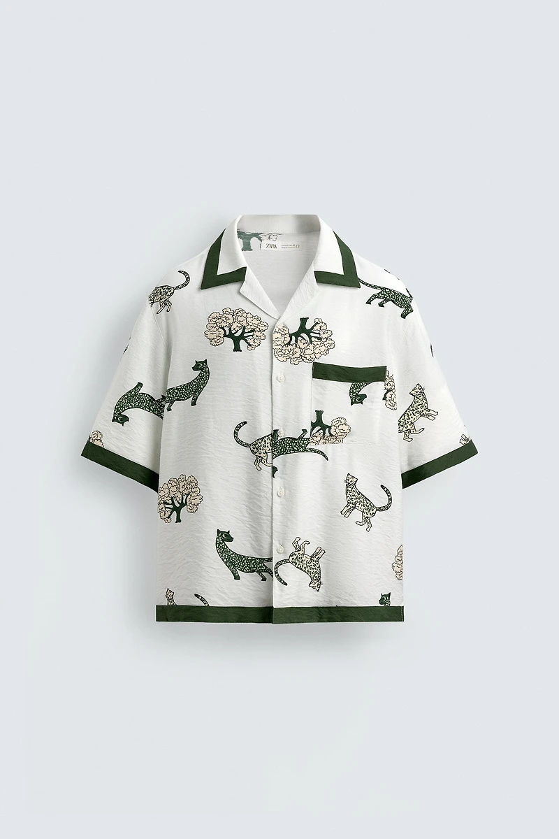 ANIMAL PRINT SHIRT