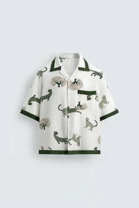 ANIMAL PRINT SHIRT