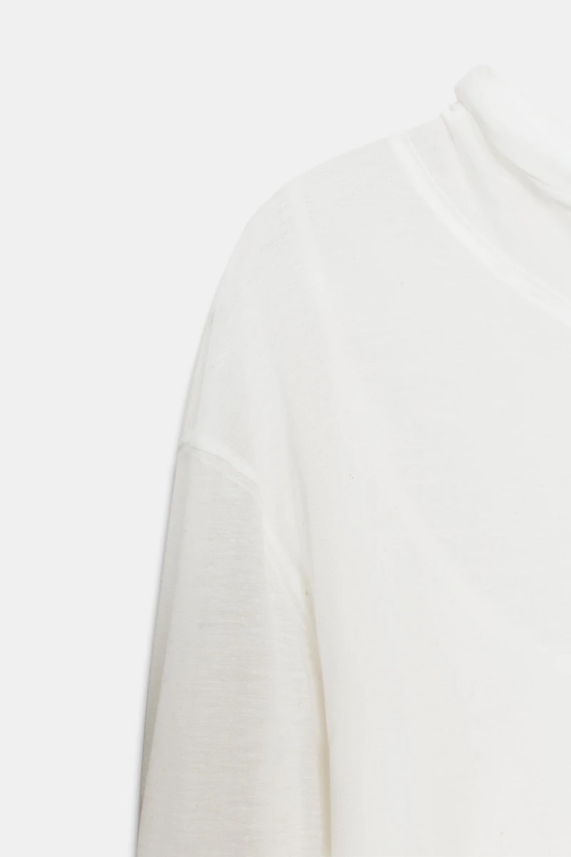 T-SHIRT LYOCELL ET LIN