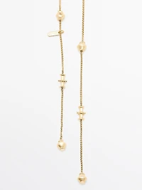 Multi-way necklace with pieces
