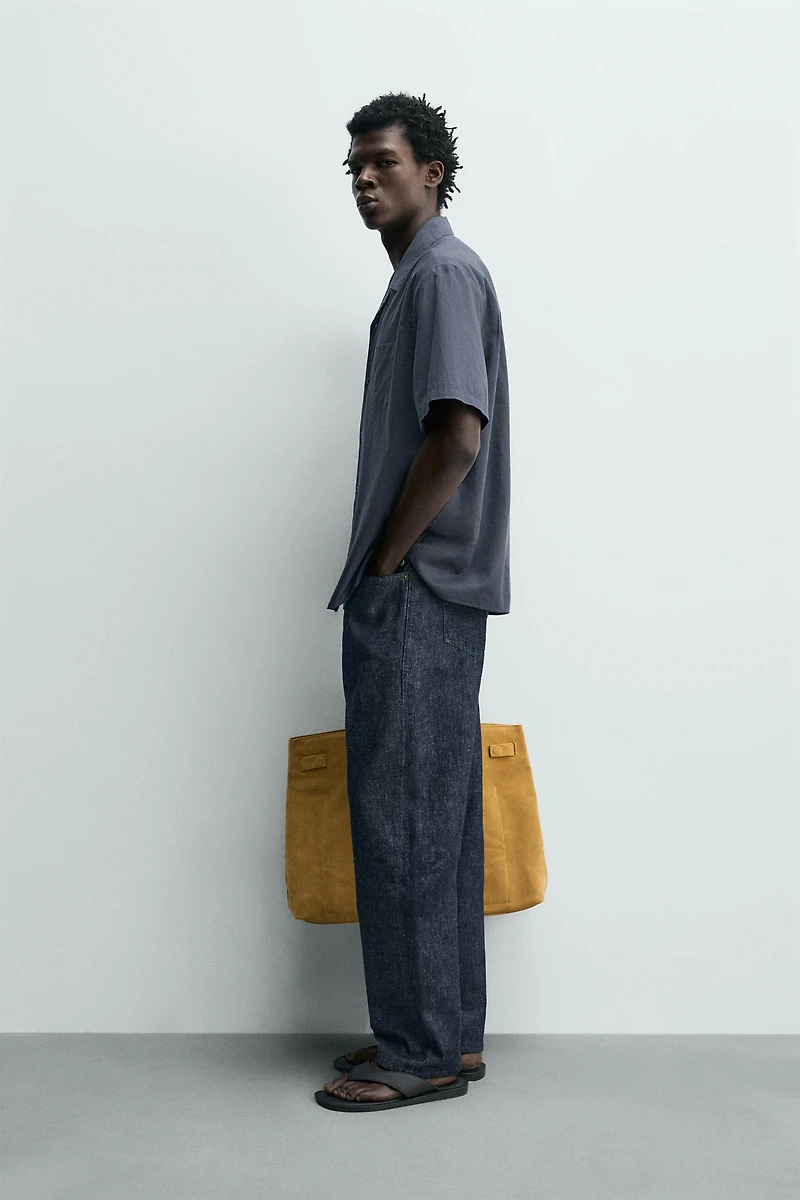 REGULAR FIT COTTON VOILE SHIRT
