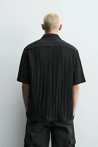 FLUID TEXTURED RELIEF SHIRT