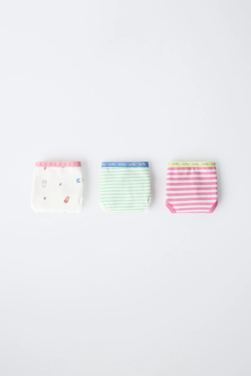 1 1/2-6 YEARS/ THREE-PACK MIFFY™ MERCIS BV © UNDERWEAR