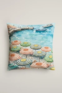 UMBRELLA THROW PILLOW COVER