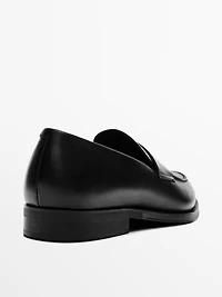 Smart leather loafers