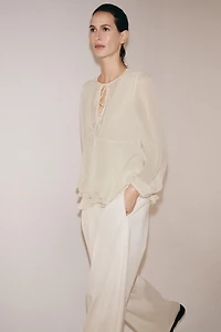 ZW COLLECTION RUFFLED BLOUSE