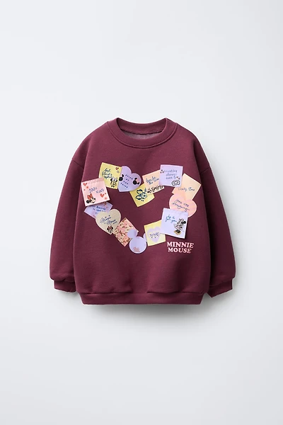 MINNIE MOUSE AND FRIENDS © DISNEY PATCH SWEATSHIRT
