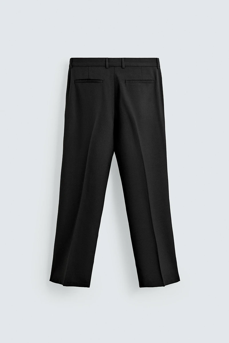 PANTALON DE COSTUME STRUCTURÉ