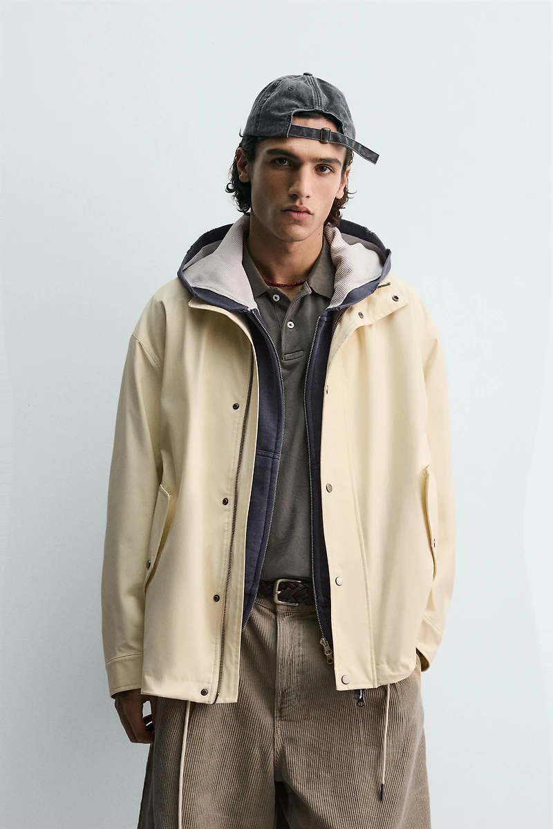 RELAXED FIT TECHNICAL PARKA