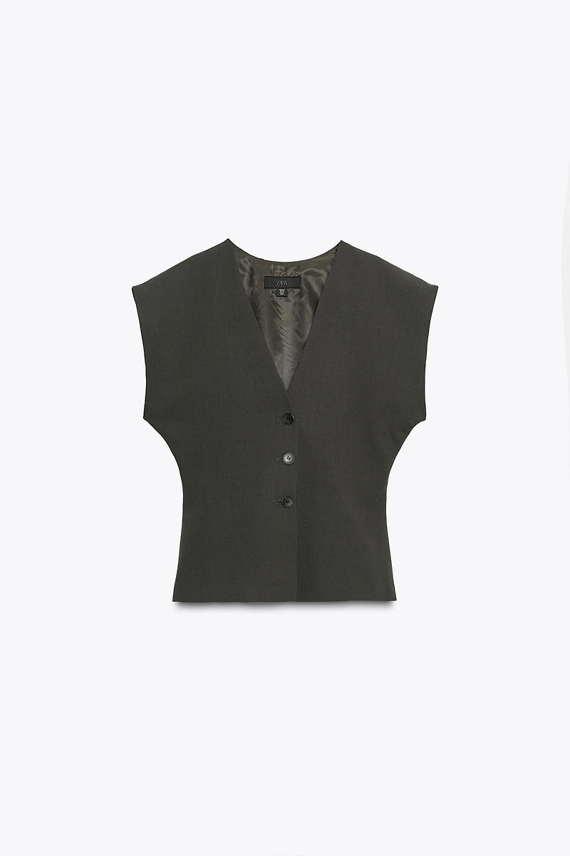 GILET À RAYURES TENNIS