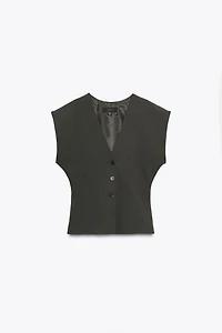 GILET À RAYURES TENNIS