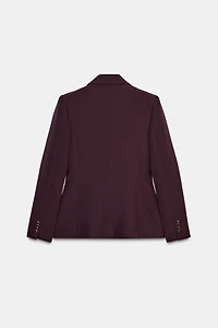 TAILORED BLAZER WITH SHOULDER PADS