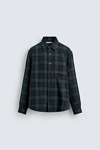 CHECKERED STRUCTURE SHIRT