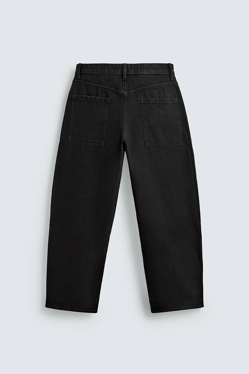 TAPERED WIDE FIT JEANS