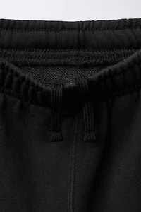 GARMENT DYED BARREL PLUSH PANTS