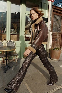 SHORT DOUBLE-FACED JACKET