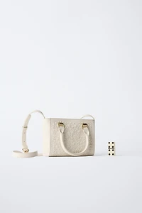 PEARL TRIM CROSSBODY BAG