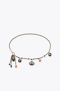 RESIN CHARM LINK BELT