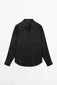 Striped shirt flowing fabric - STUDIO