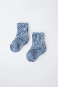 CHAUSSETTES AVEC LAINE ET CACHEMIRE