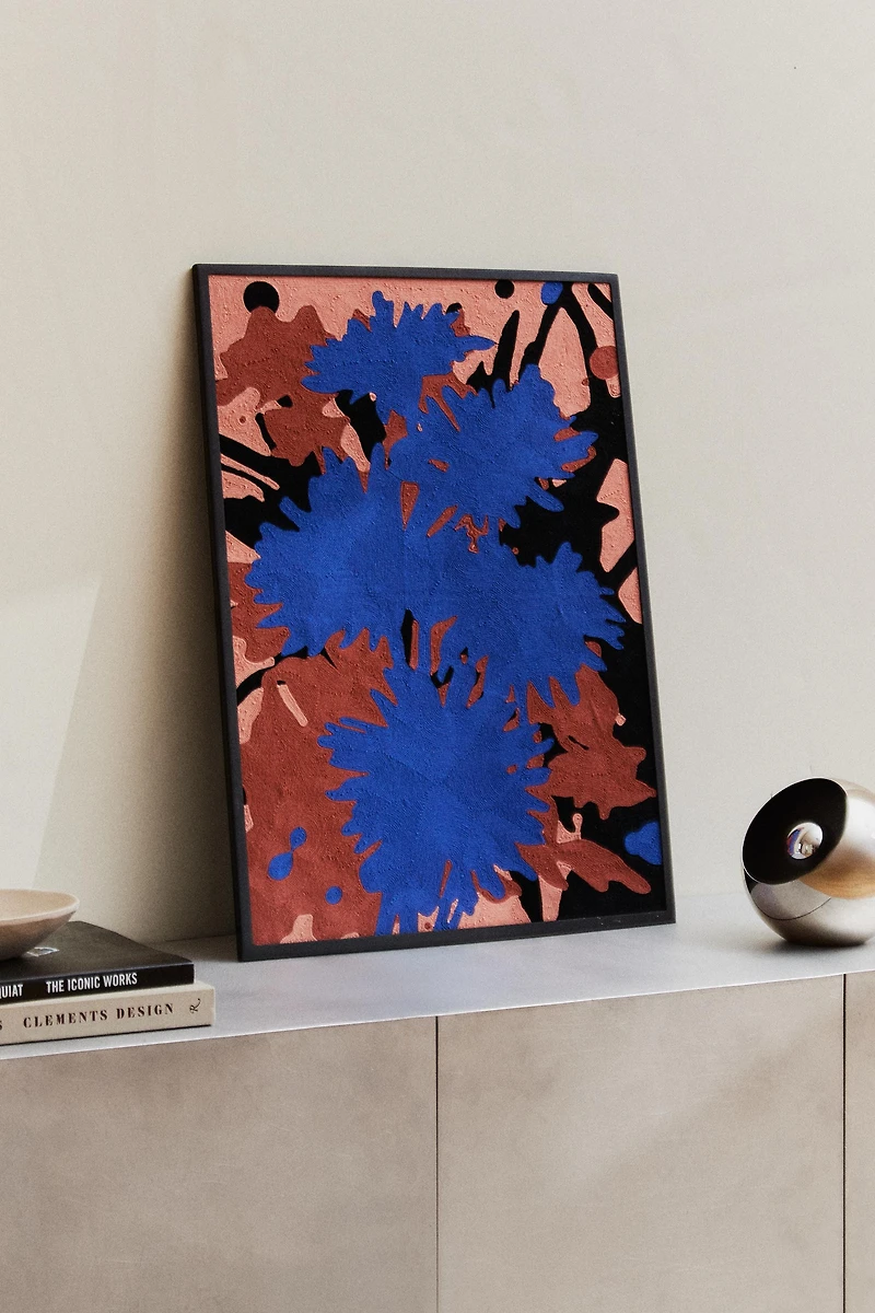 TAPISSERIE COTON FLEURS X COLLAGERIE
