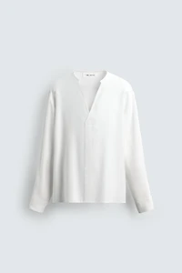 CHEMISE FLUIDE COUPE DÉCONTRACTÉE