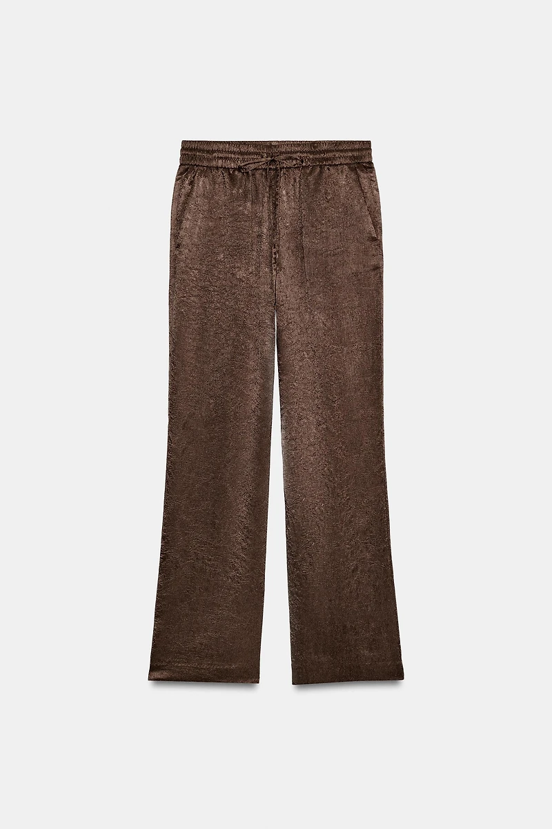 PANTALON FLUIDE EFFET FROISSÉ