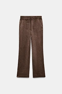 PANTALON FLUIDE EFFET FROISSÉ