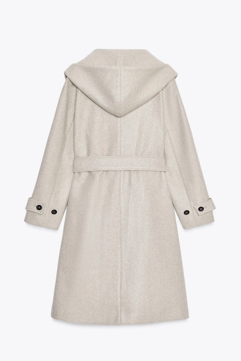 SOFT HOODIE COAT