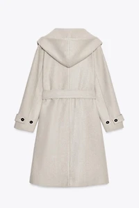 SOFT HOODIE COAT