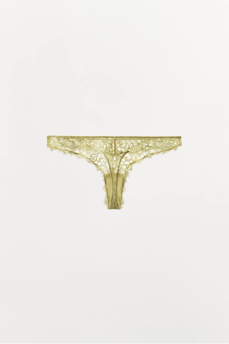 LACE THONG
