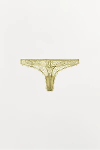 LACE THONG