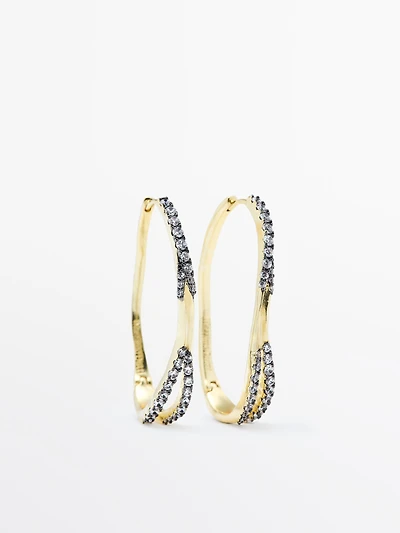 Boucles d’oreilles brillants