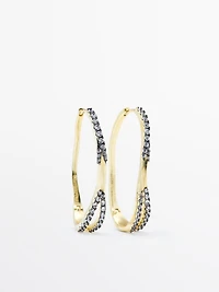 Boucles d’oreilles brillants