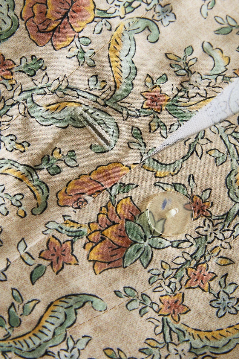 COUETTE SATIN FLEURS (300 FILS)