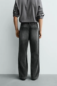 RELAXED FIT CORDUROY PANTS