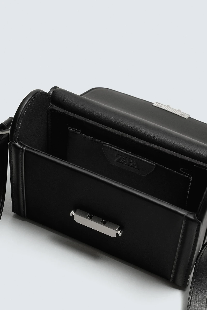 RIGID BOX CROSSBODY BAG