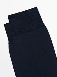 Chaussettes habillées unies