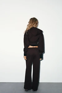 PLUSH STRAIGHT LEG PANTS